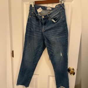 Nicole Miller SoHo High Rise Skinny Crop Jeans